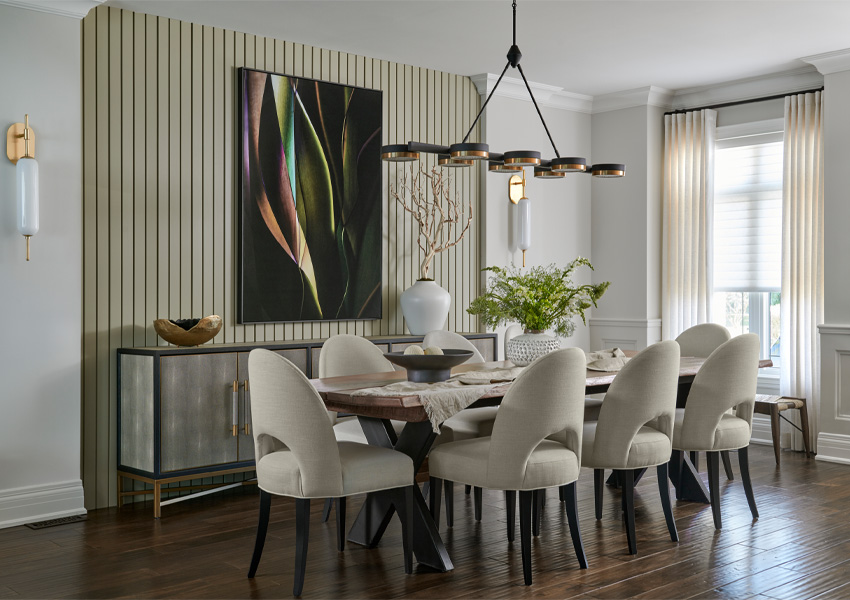 Dining Room Interior Design by Diana Bastone Designs and Photography by Stephani Buchman